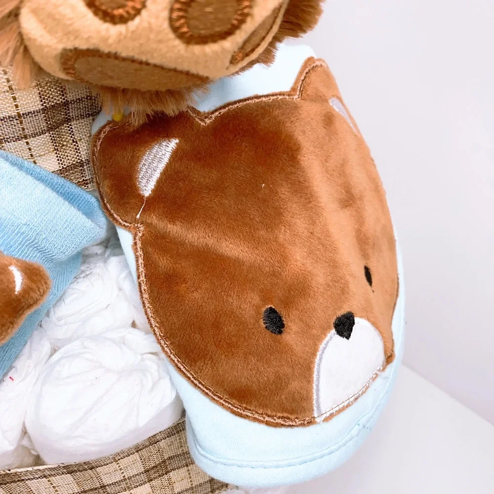Teddy Bear Diaper Cake